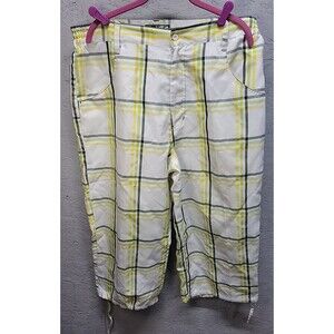 Raw Blue Since‎ 83 Plaid Shorts Vintage Y2K Sz XL